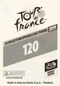 2019 Panini Tour de France #120 Florian Senechal Back